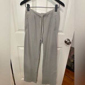 Skims Waffle Sweatpant in Mineral size Medium